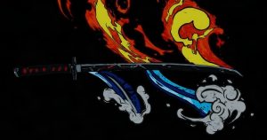 What does a black sword mean in Demon Slayer?