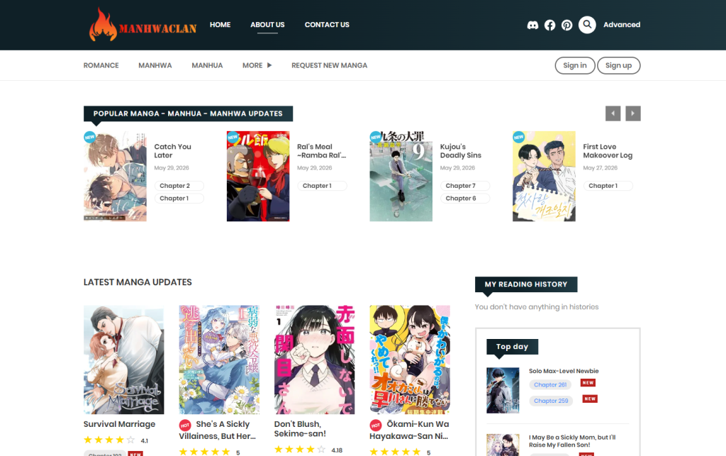 Where Readers Can Find the Current ManhwaClan Domain